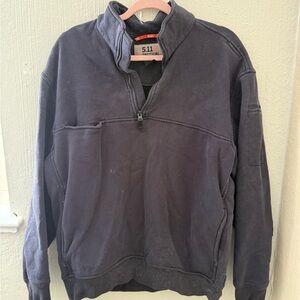 5.11 Tactical Men's Dark Gray Zip-Up Sweater